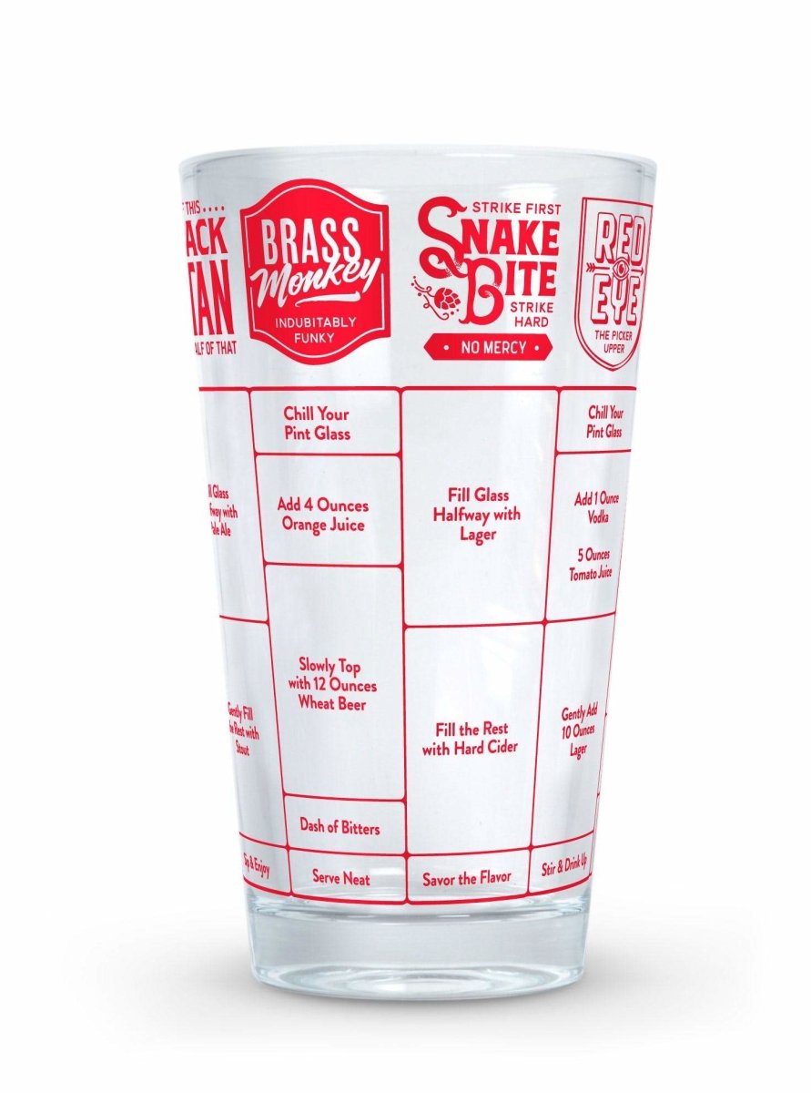 Good Measure Beer Recipe Glass