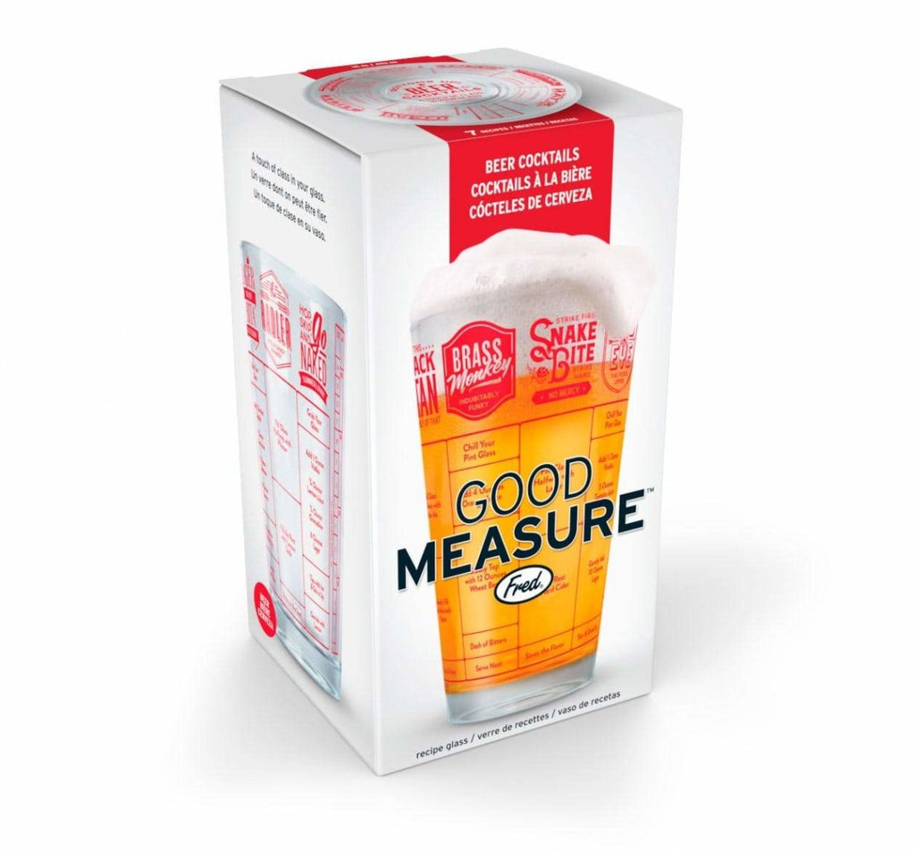 Good Measure Beer Recipe Glass