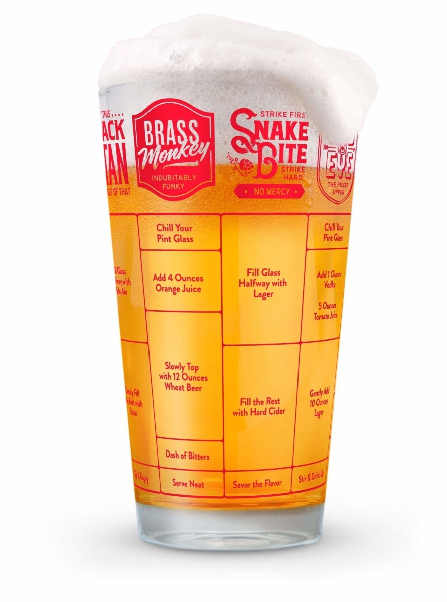 Good Measure Beer Recipe Glass
