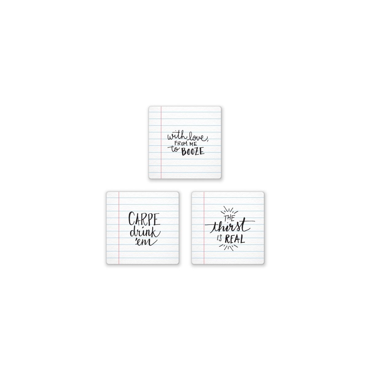 Noted Coasters - Set of 6