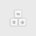 Noted Coasters - Set of 6