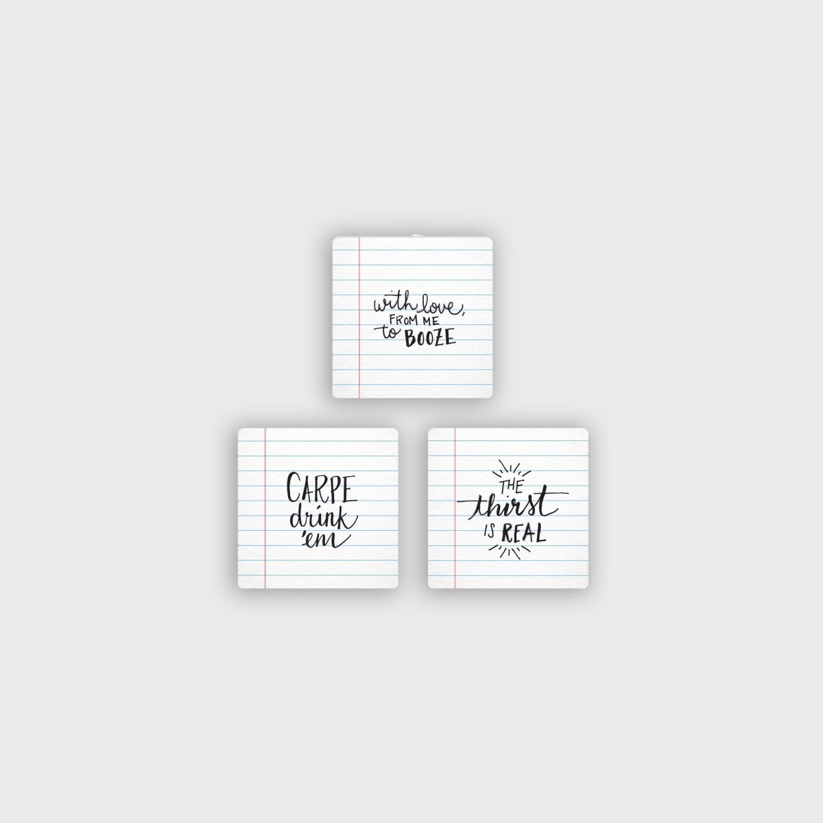 Noted Coasters - Set of 6
