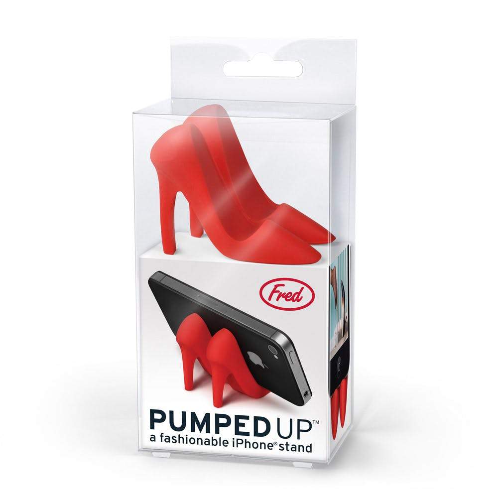 Pumped Up Red High Heel Smartphone Stand Gift