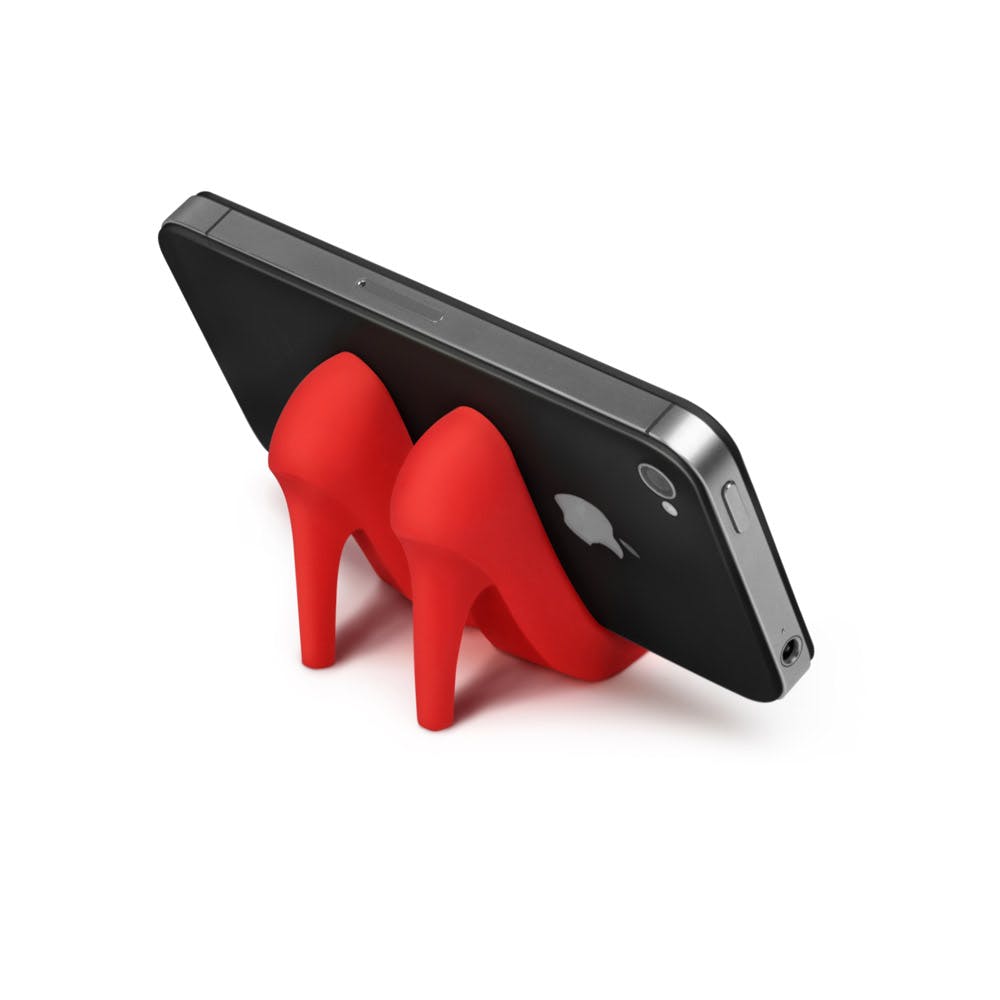 Pumped Up Red High Heel Smartphone Stand Gift