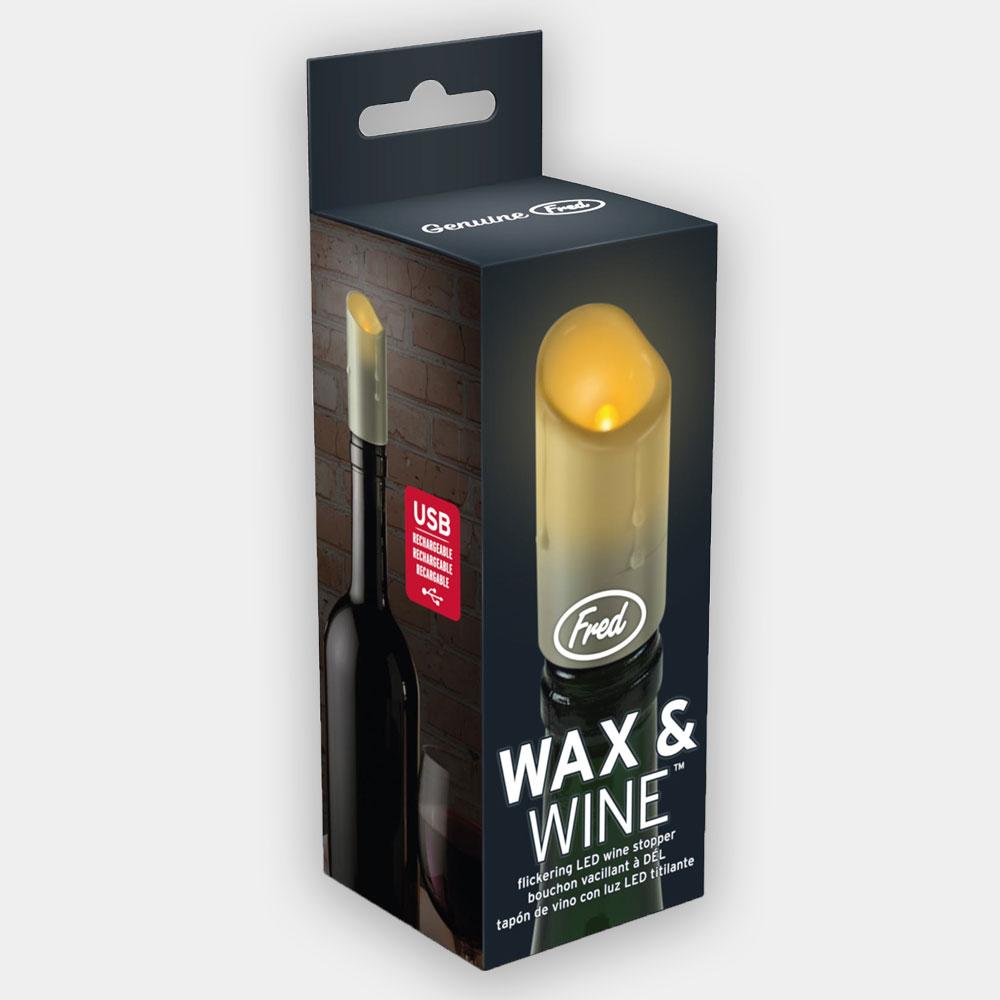 Wax & Wine LED Wine Stopper