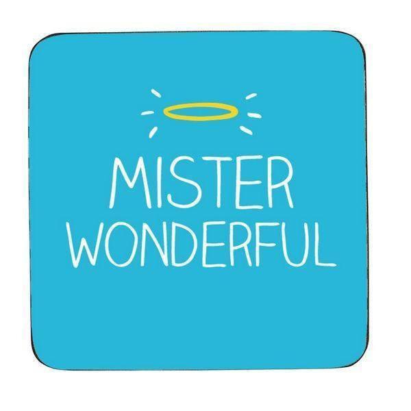Mr Wonderful Cork Coaster