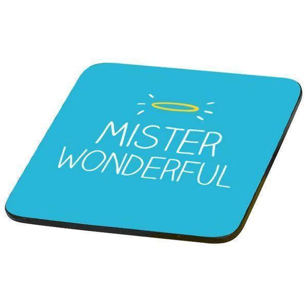 Mr Wonderful Cork Coaster