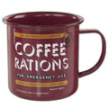 Home Front Tin Mug Coffee Rations