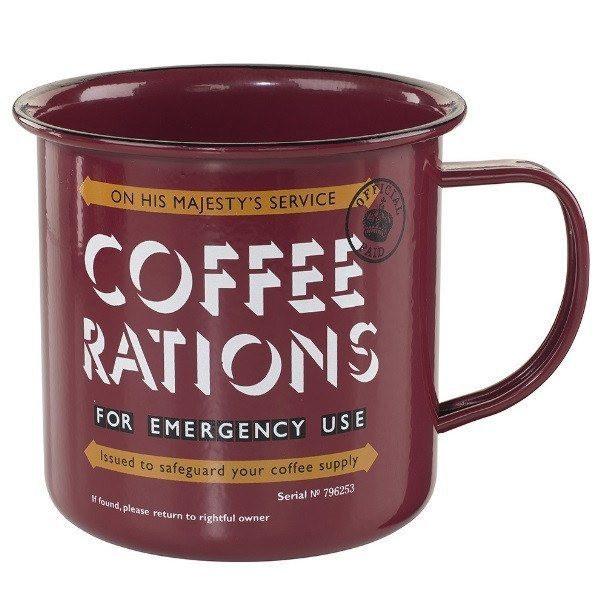 Home Front Tin Mug Coffee Rations
