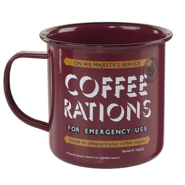 Home Front Tin Mug Coffee Rations
