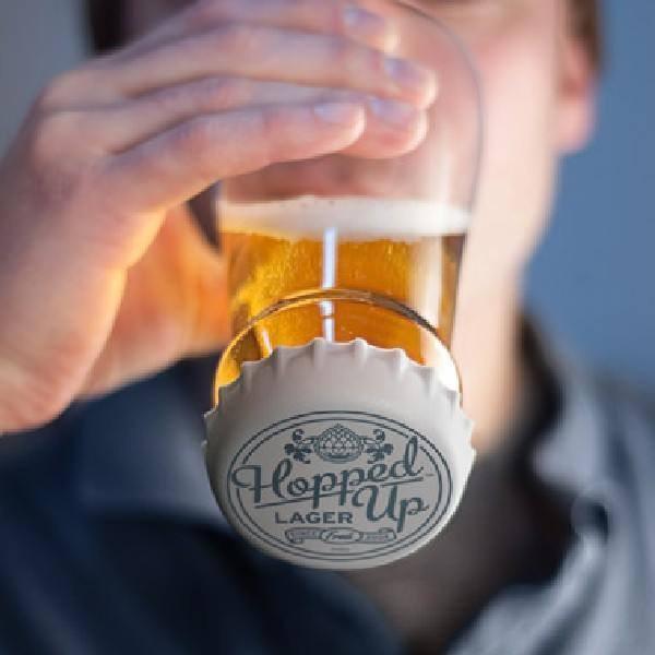 Hopped Up Beer Glass