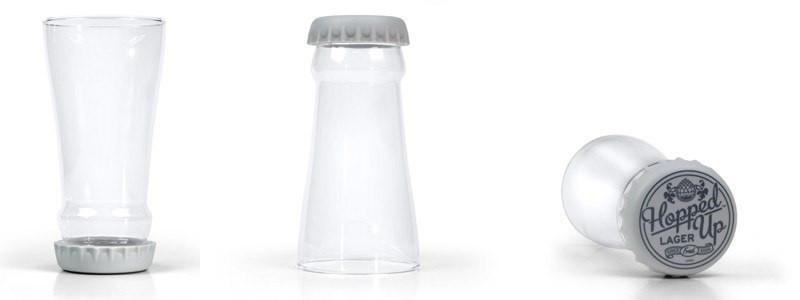 Hopped Up Beer Glass