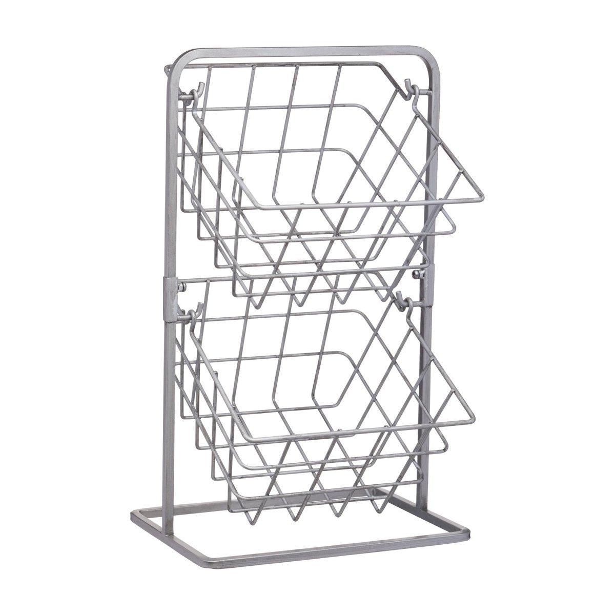 Industrial Kitchen Two-Tier Storage Baskets