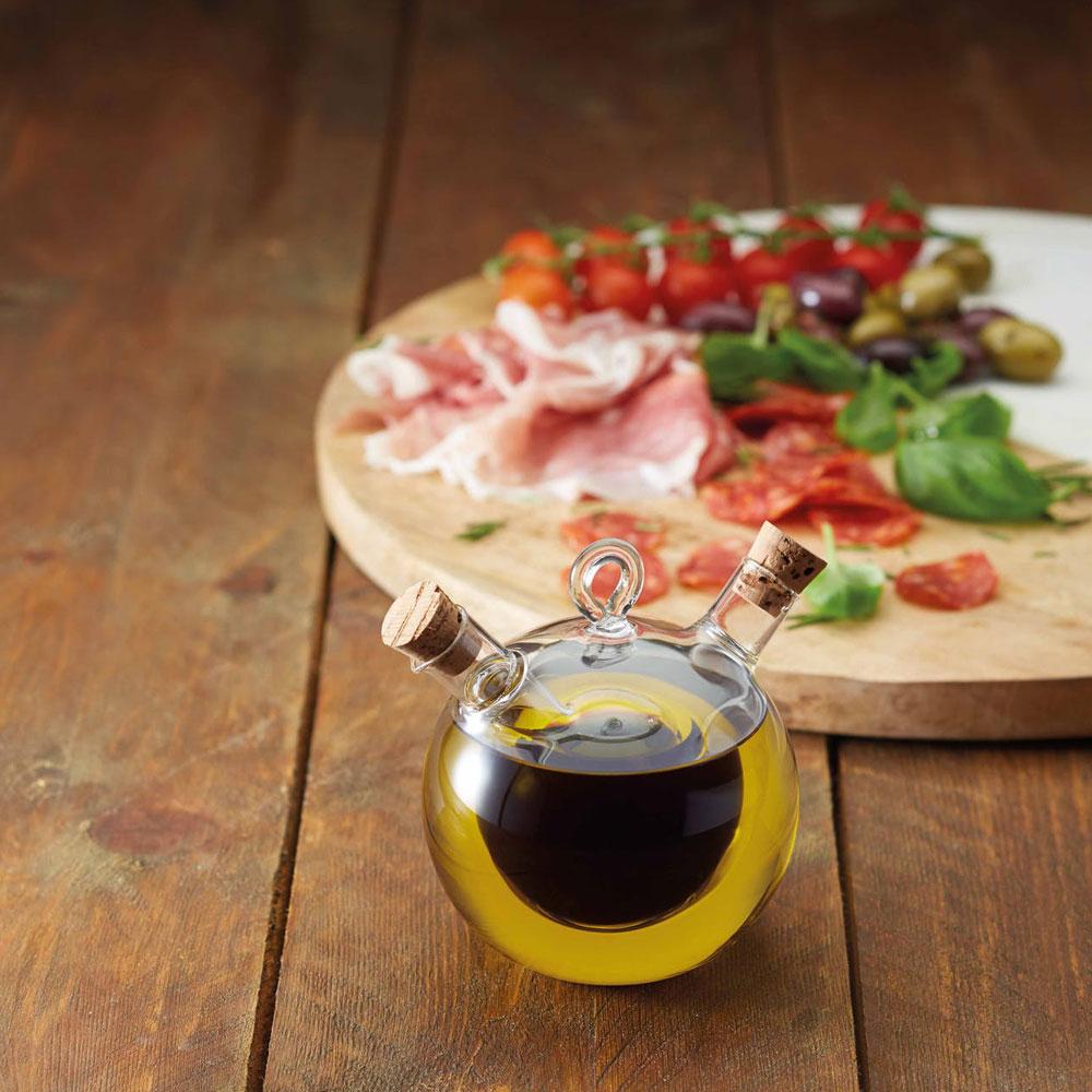 World of Flavours Dual Oil & Vinegar Bottle