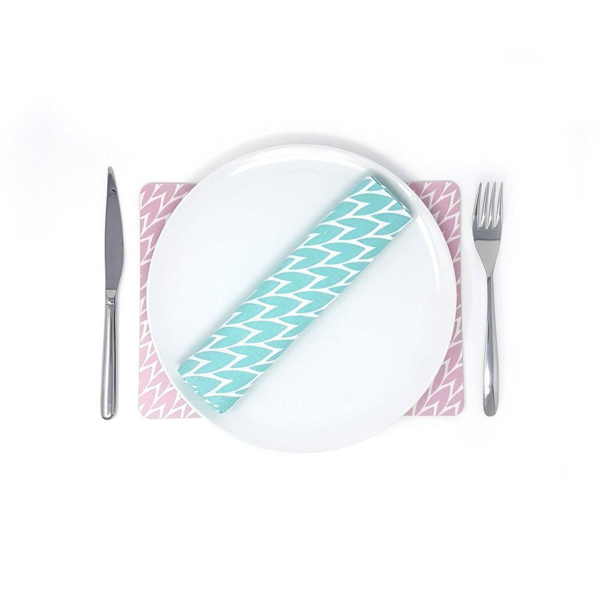 Leaf Placemats Mixed Colours Set Of 4