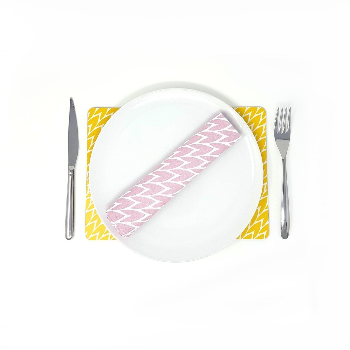Leaf Placemats Mixed Colours Set Of 4