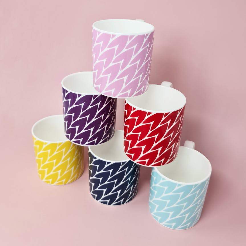 Leaf Large Mug Mint