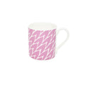 Leaf Large Bone China Mug - Pink