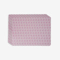 Leaf Placemats Pink - Set Of 4