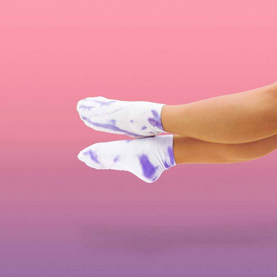 Ice Cream Socks Blueberry Ripple Ankle Socks