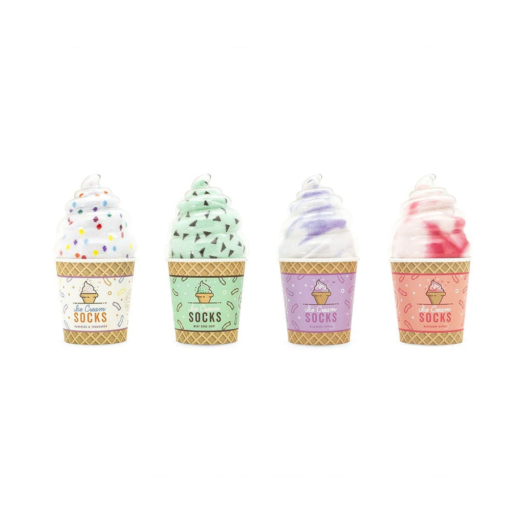 Ice Cream Socks Hundreds & Thousands Ankle Socks