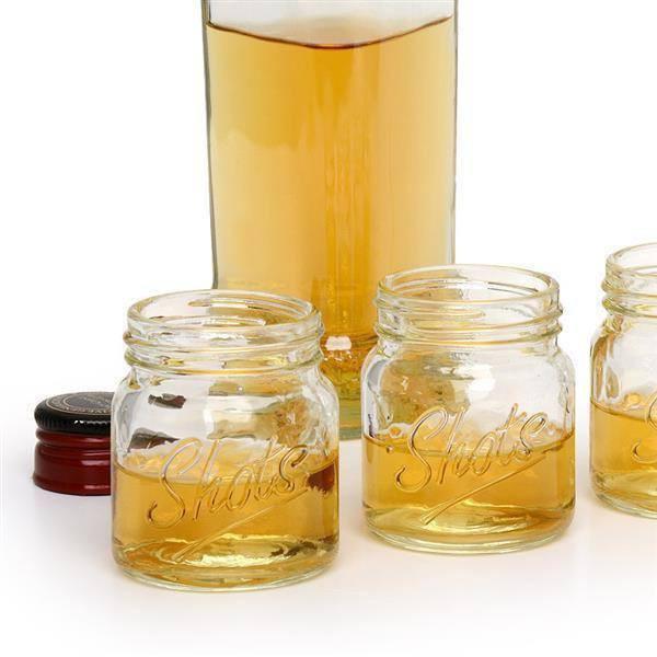 Mason Jar Shot Glass - Set of 4