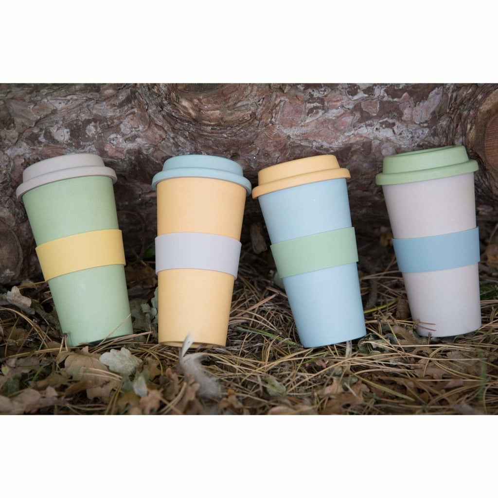 Eco-Friendly Yellow Travel Mug
