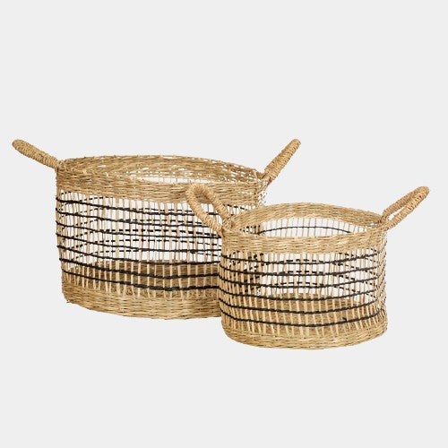 Seagrass Open Weave Baskets
