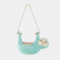Seymour Sloth Hanging Planter - Blue