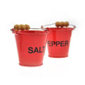 Pinch Pots Salt & Pepper Fire Buckets