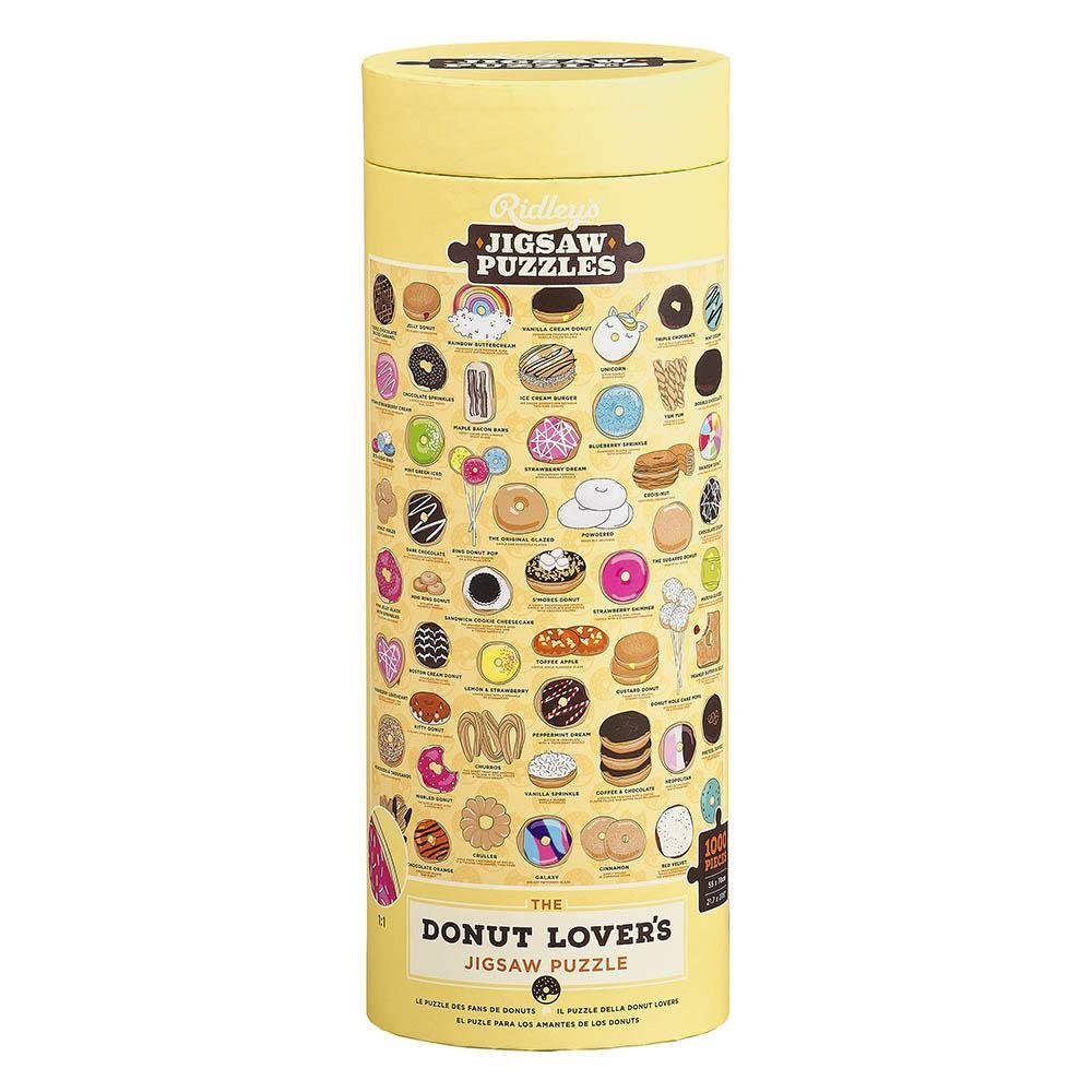 Donut Lover's Jigsaw Puzzle - 1,000 Pieces