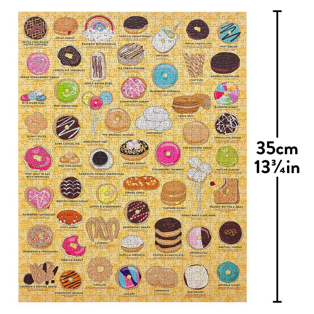 Donut Lover's Jigsaw Puzzle - 1,000 Pieces