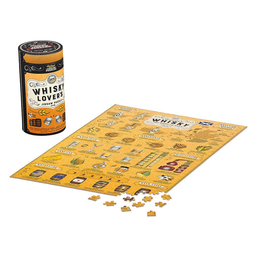 Whisky Lovers Jigsaw Puzzle - 500 Pieces