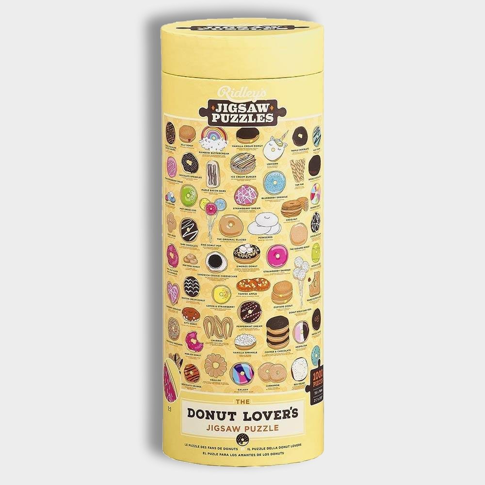 Donut Lover's Jigsaw Puzzle - 1,000 Pieces