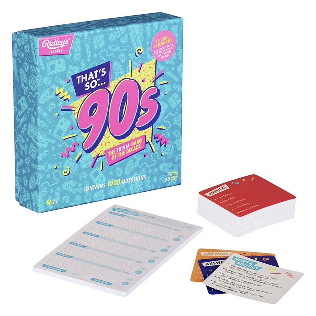 That's So 90s Quiz - 1,000 Questions
