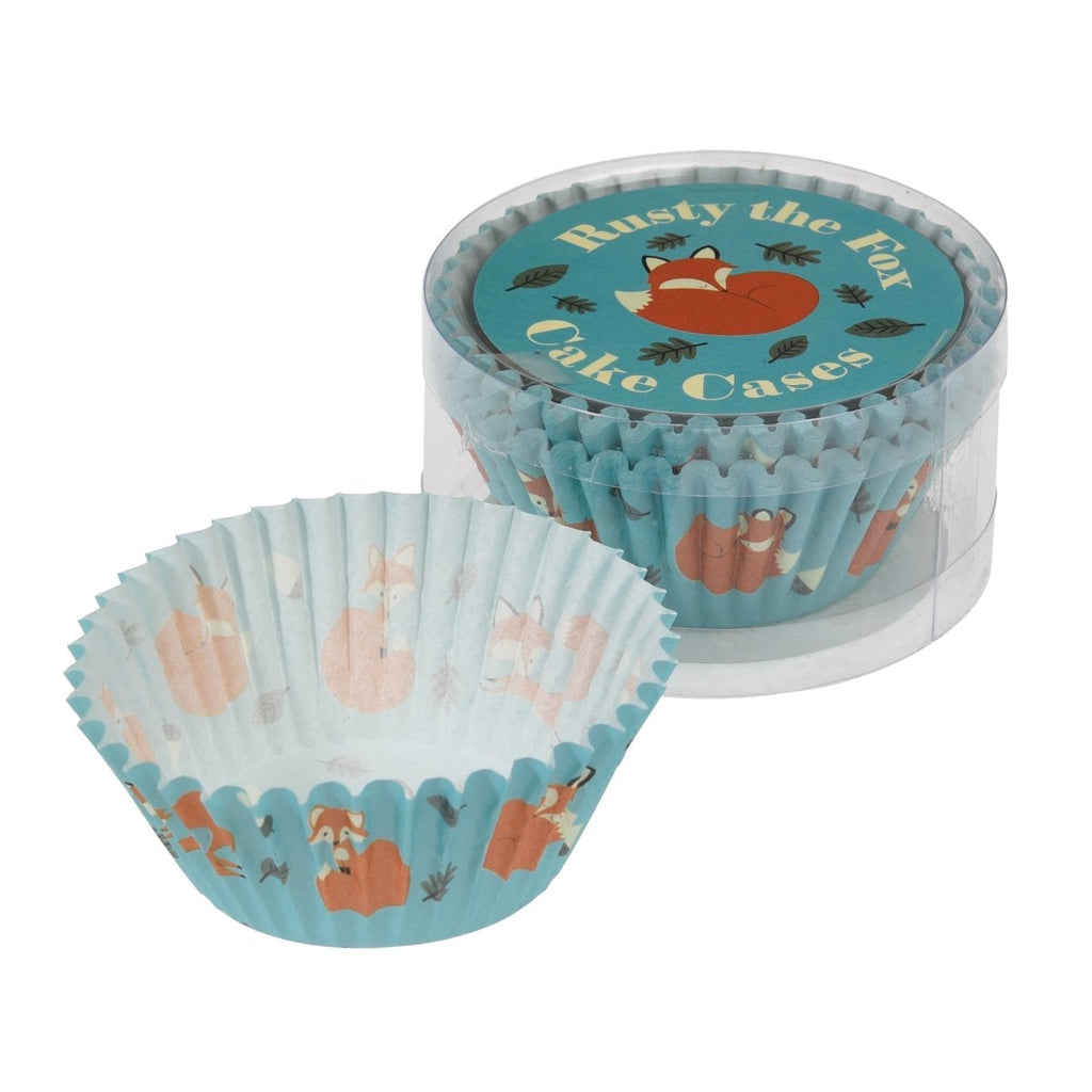 Set 50 Cupcake Cases Rusty The Fox
