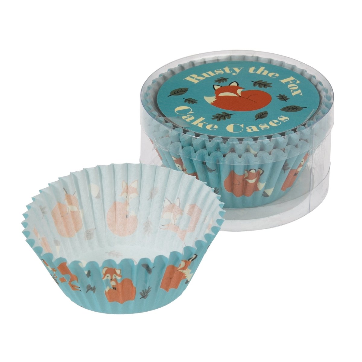 Set 50 Cupcake Cases Rusty The Fox