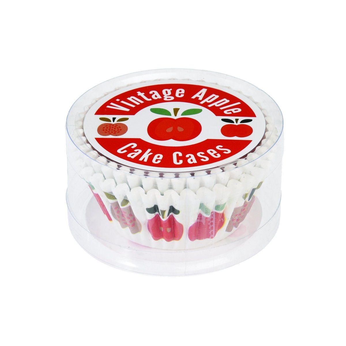 Set 50 Cupcake Cases Vintage Apple