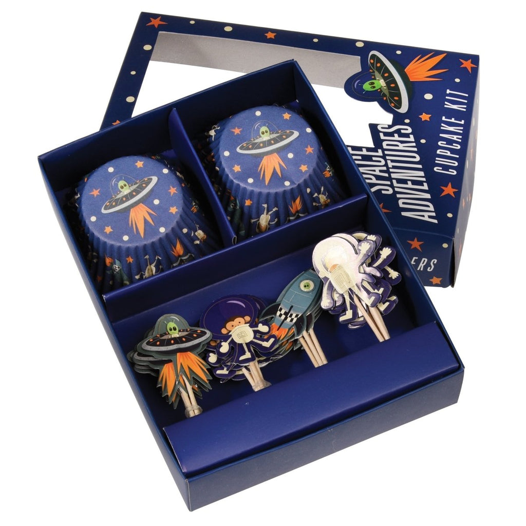 Space Adventures Cupcake Kit - 24 Cases