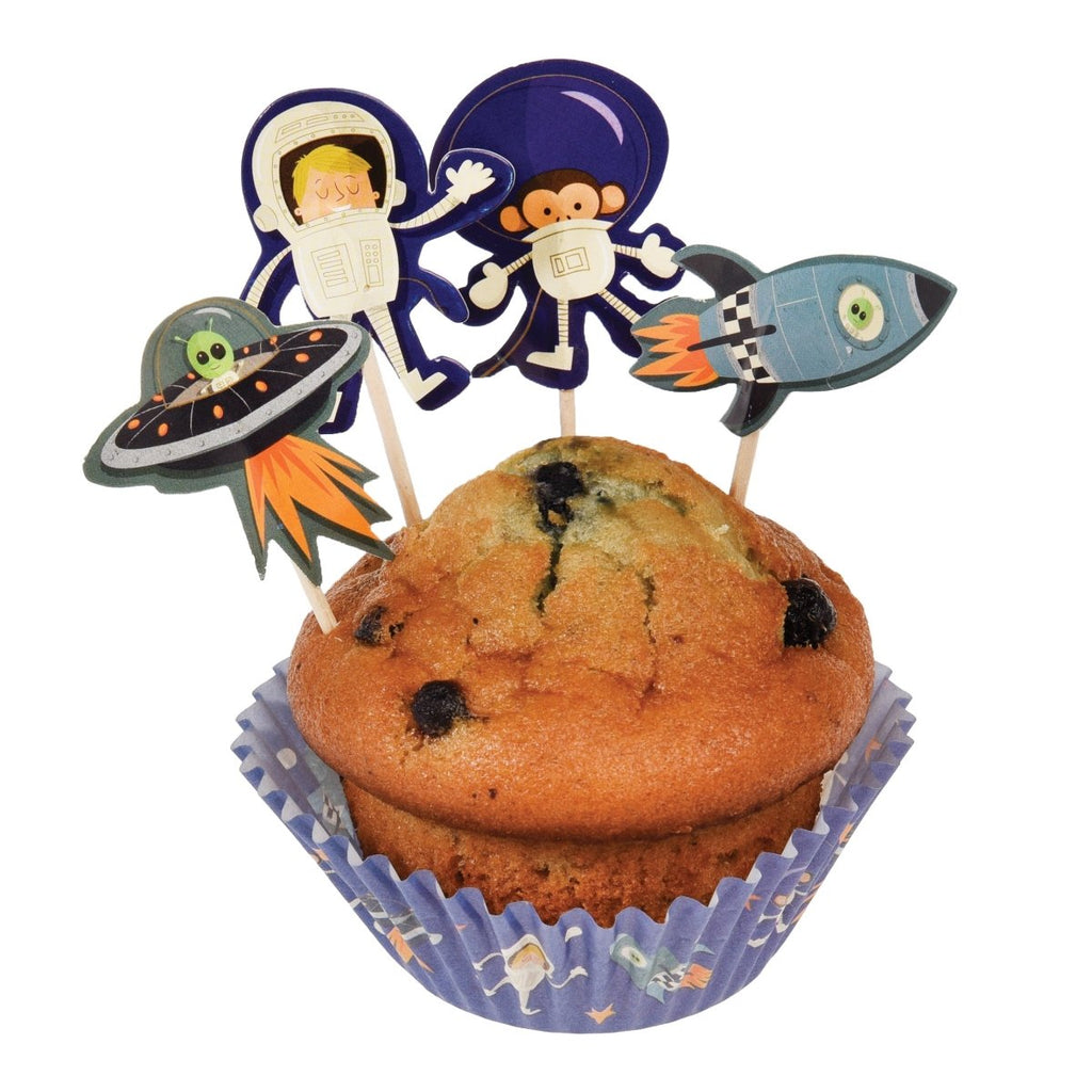 Space Adventures Cupcake Kit - 24 Cases