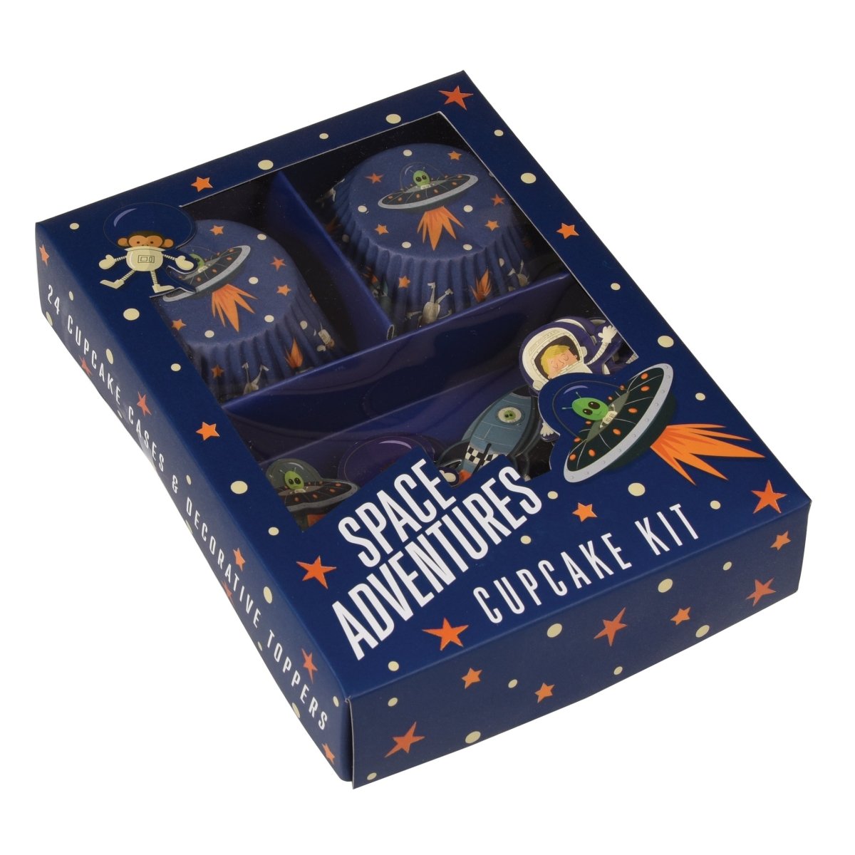 Space Adventures Cupcake Kit - 24 Cases