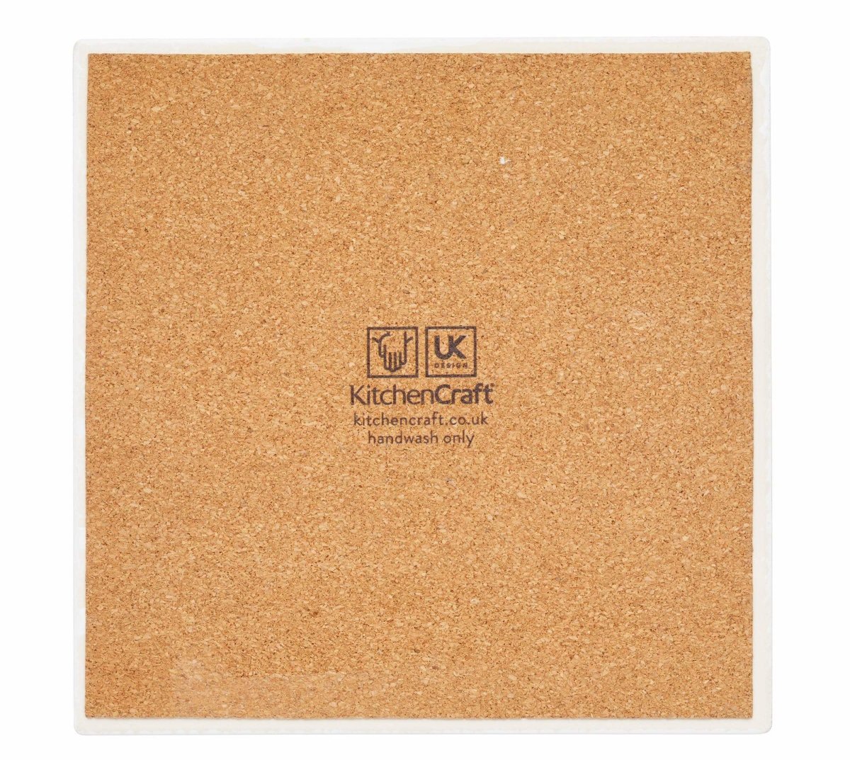 Drop It Like It's Hot Trivet - White & Yellow