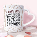 Funny Girlfriend Heart-Handle Mug - 11oz