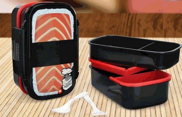 Sushi Bento Lunch Box - 5-Piece Set