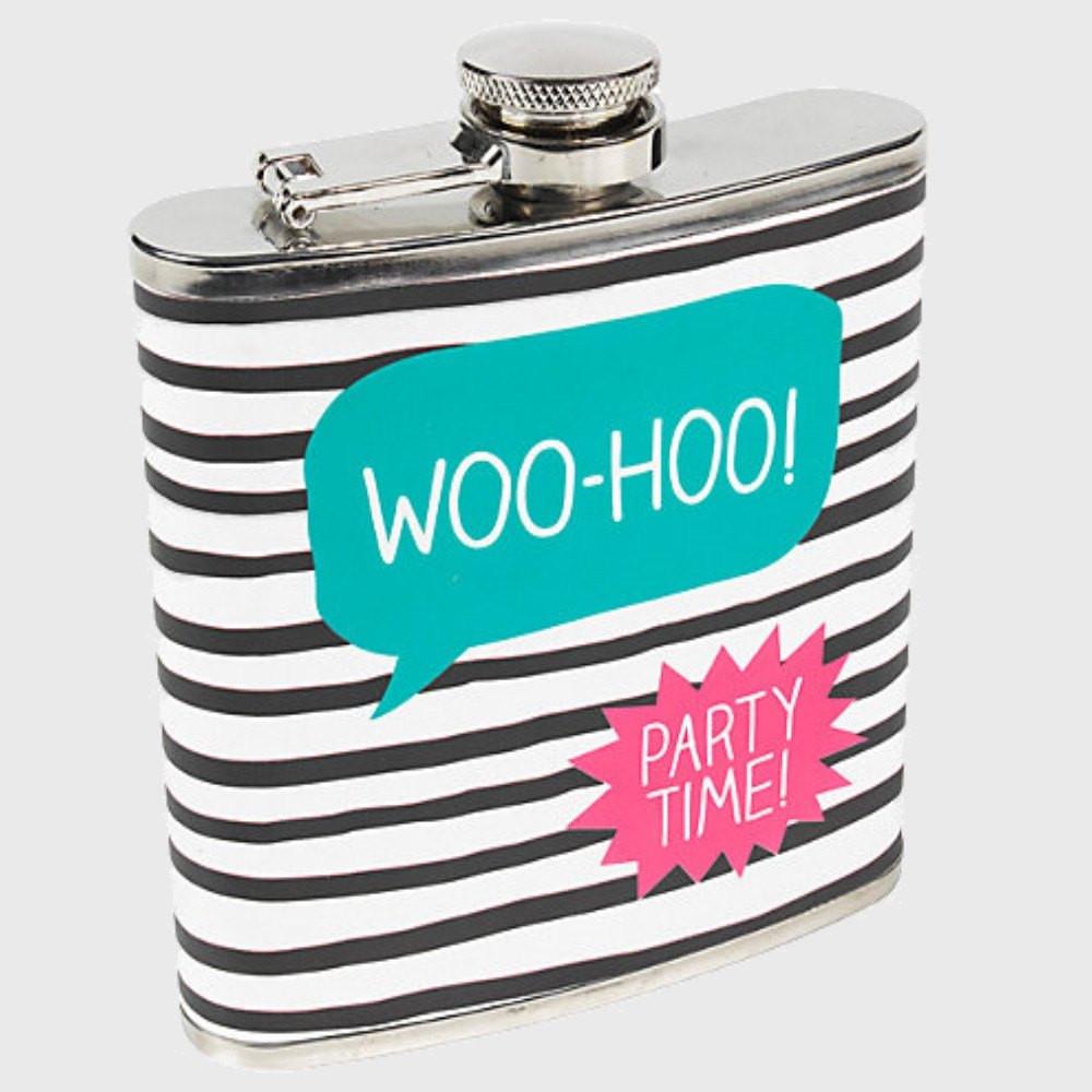 Woo Hoo Hip Flask
